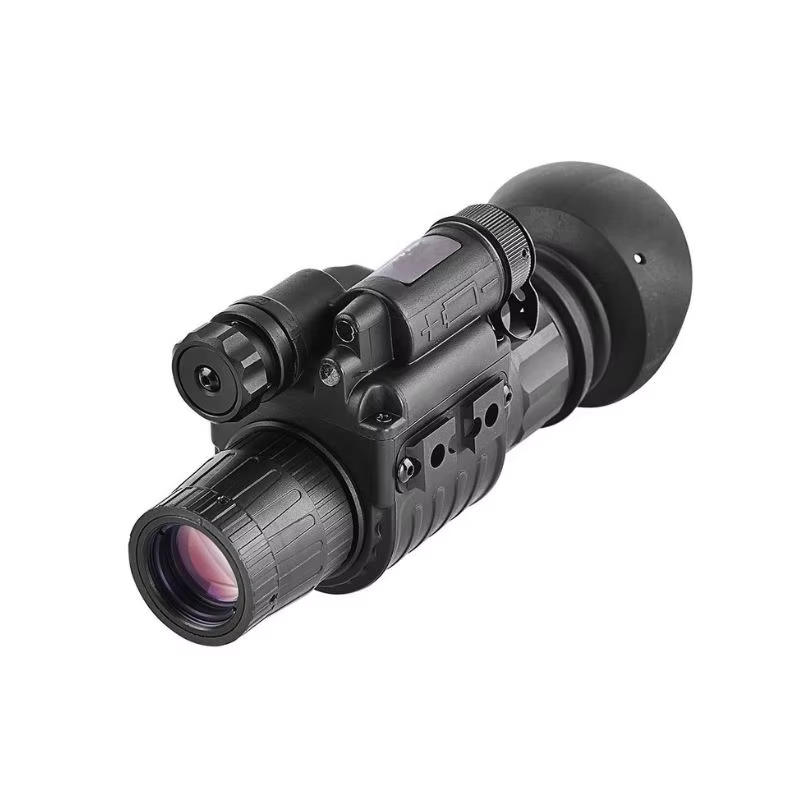Helmet-mounted multi-functional low-light night vision device